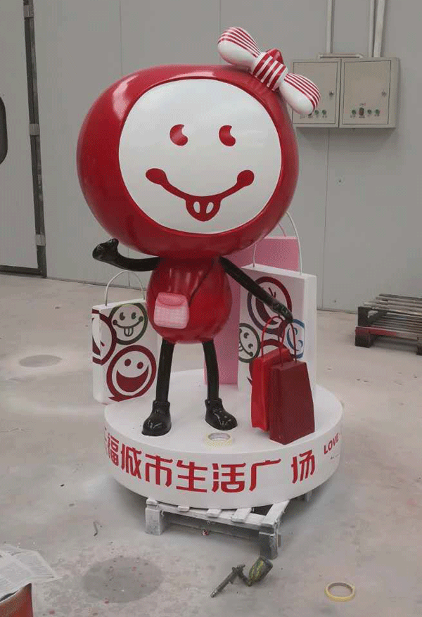 温江广告玻璃钢雕塑